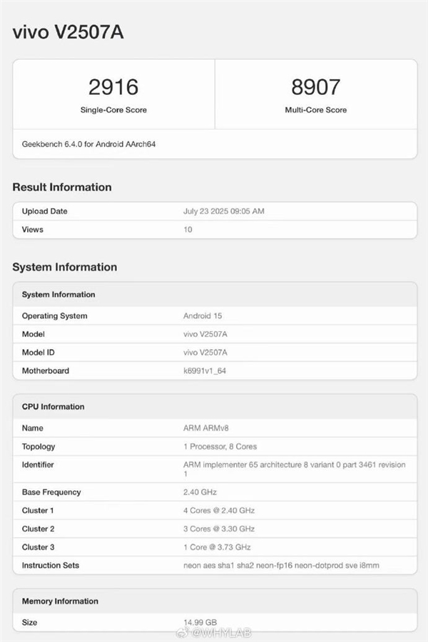 iQOO Z10 Turbo Pro+跑分出爐：天璣9400+穩(wěn)了