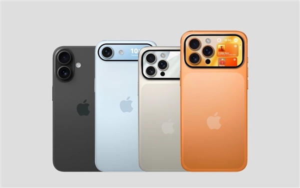 國(guó)外大神曝iPhone 17隱藏款：攝像頭模組帶副屏 或成蘋果全新功能IP